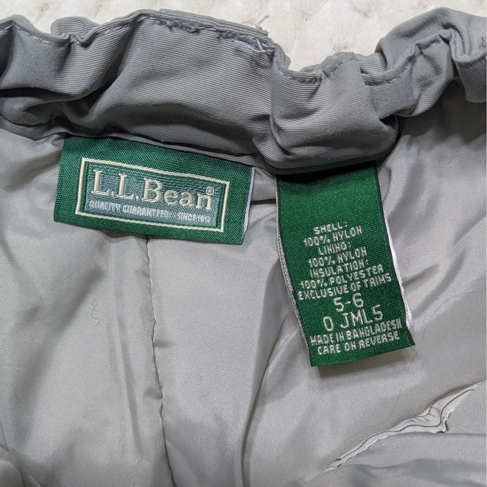L.L.Bean Kids Insulated‎ Snow Pants | Gray | Size 5–6